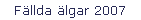 Fällda älgar 2007