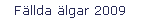 Fällda älgar 2009
