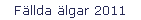Fällda älgar 2011