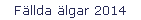 Fällda älgar 2014