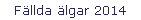 Fällda älgar 2014