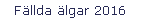 Fällda älgar 2016
