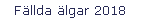 Fällda älgar 2018