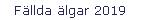 Fällda älgar 2019